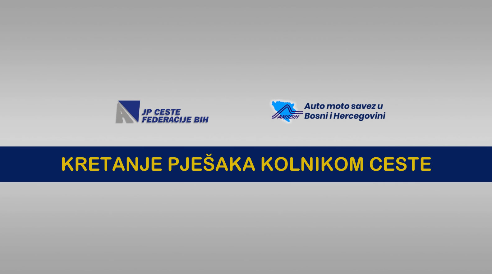 Kretanje pješaka kolnikom ceste